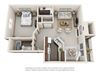 The Lakehouse Apartments The Basin 3D Floor Plan The Lakehouse Apartments The Basin 3D Floor Plan